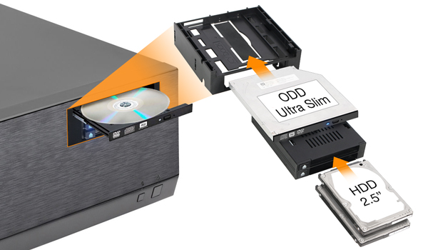 Chez Icy Dock, disque dur & SSD sont les nouveaux CD - Le comptoir